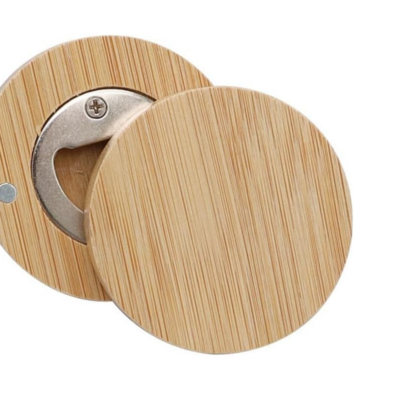 Bamboo Magnetic Bottle Opener
