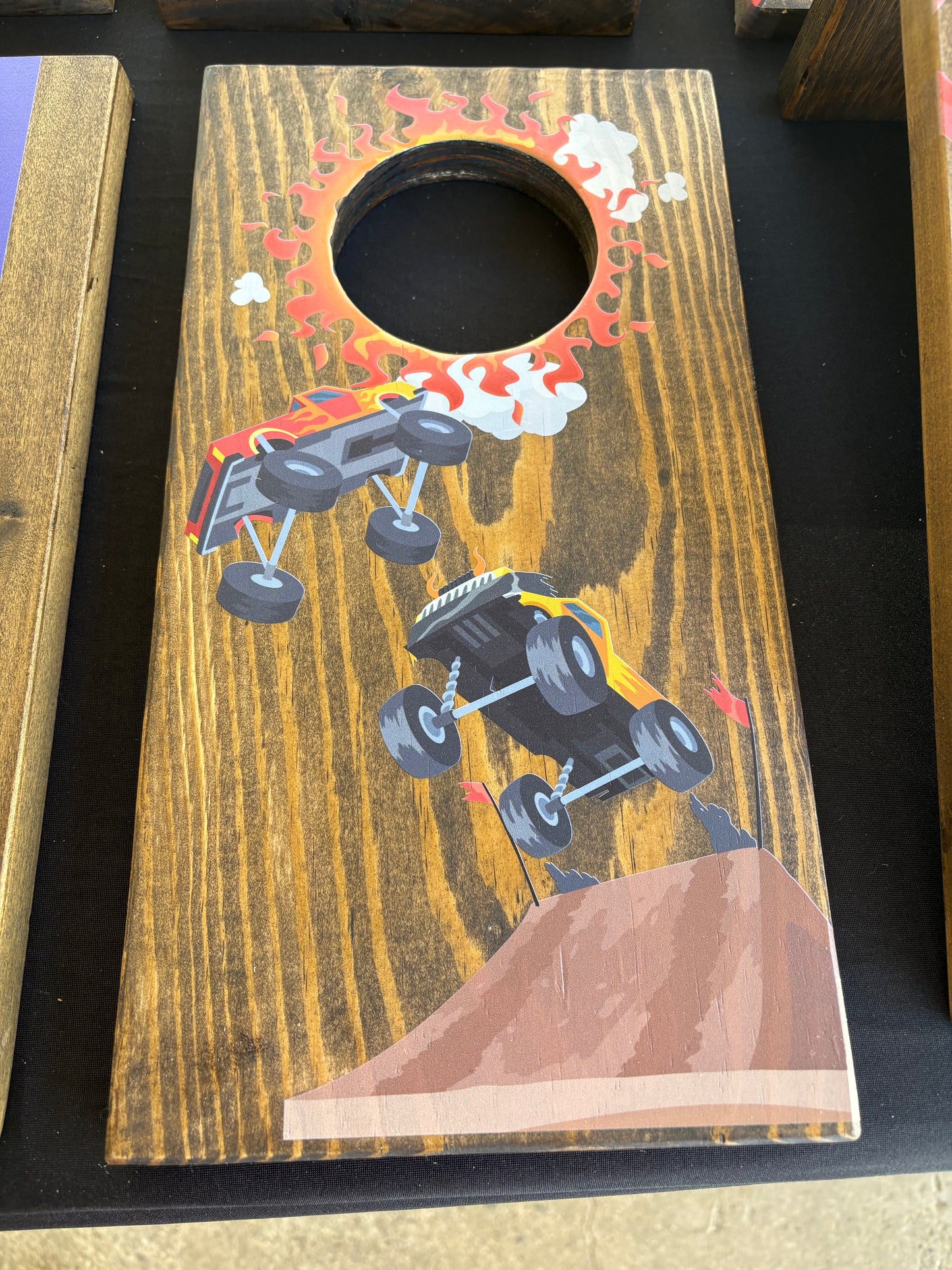 Table Top Small Custom Printed Corn Hole Game