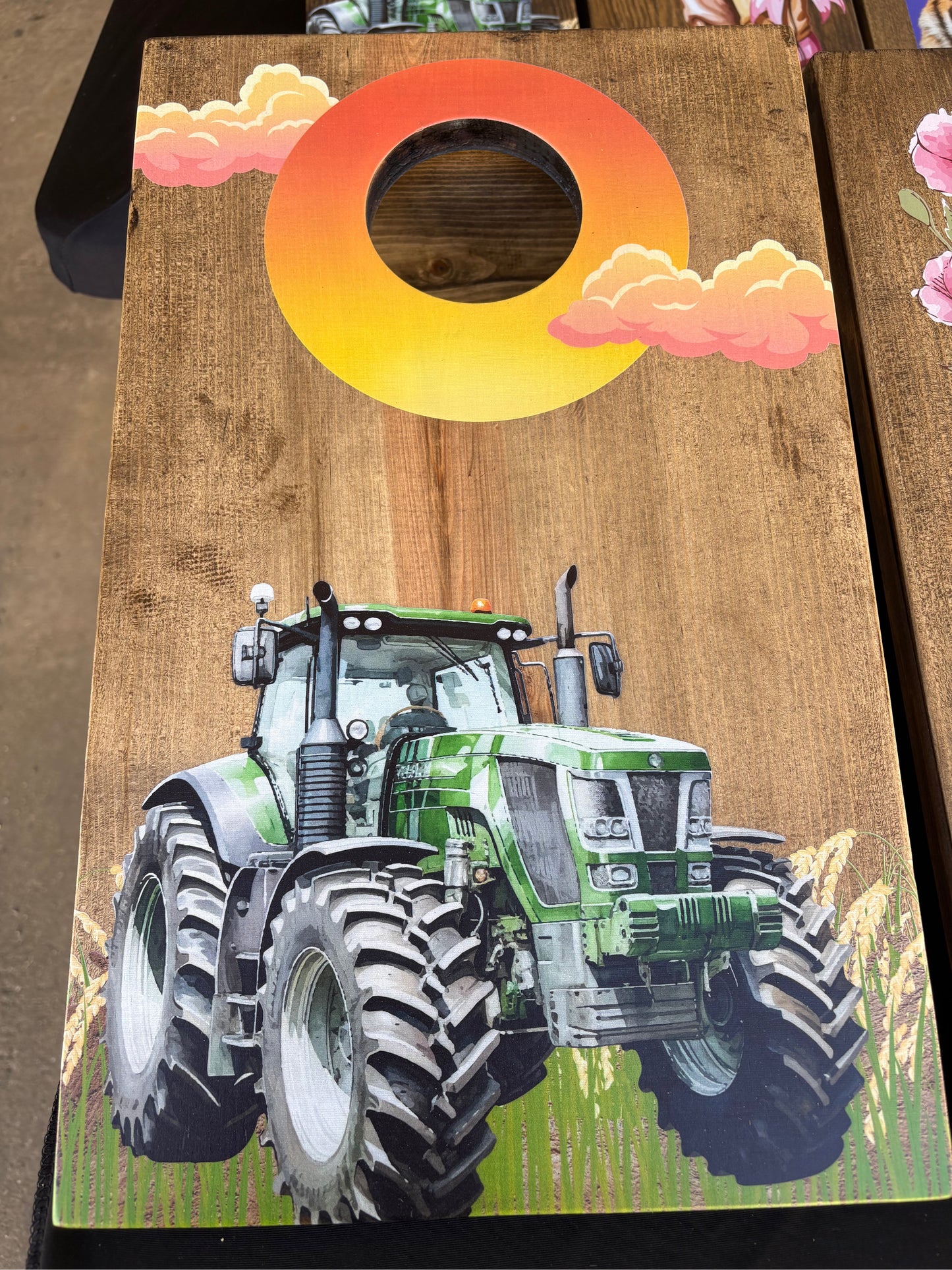 Table Top Small Custom Printed Corn Hole Game