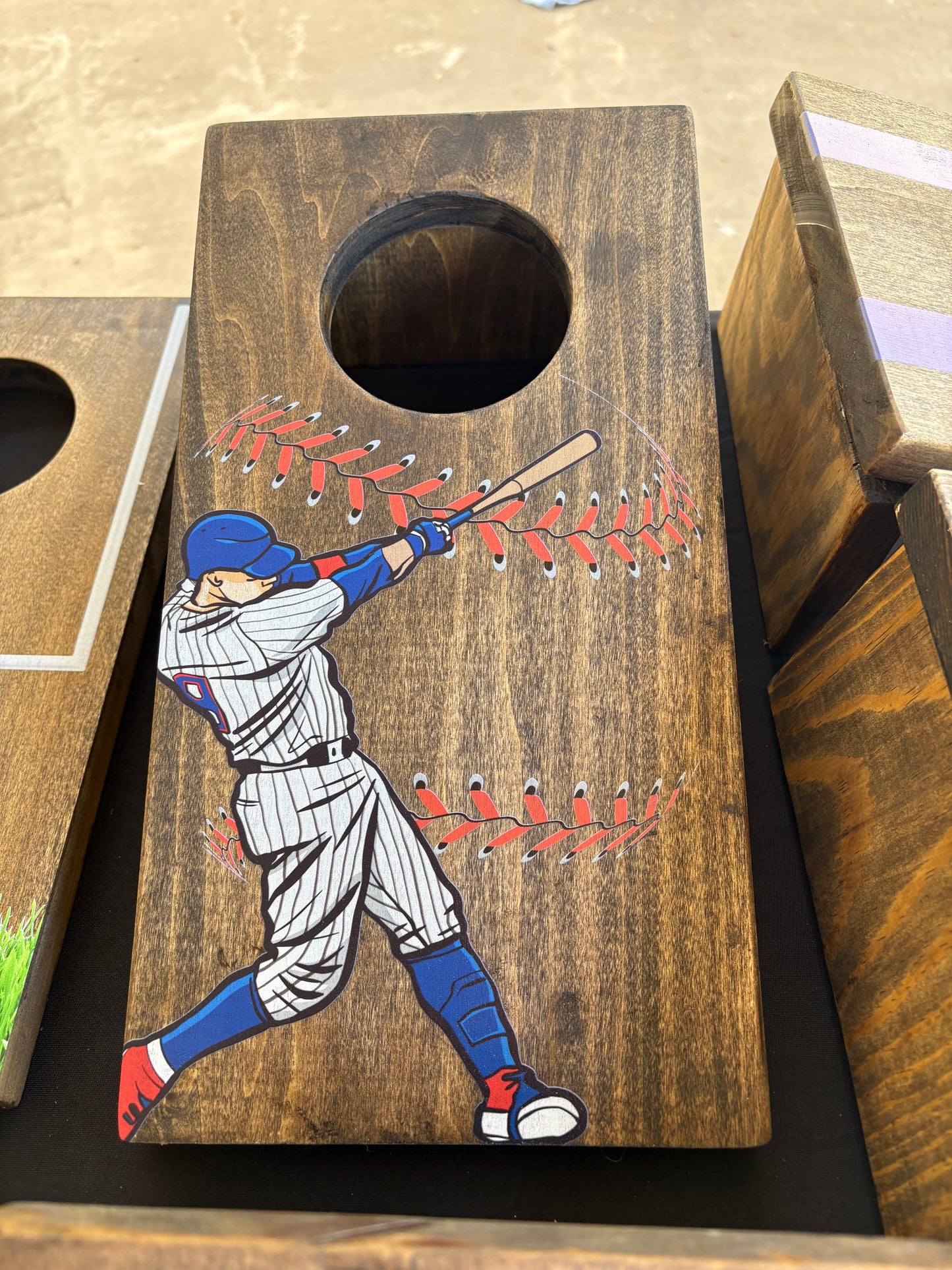 Table Top Small Custom Printed Corn Hole Game