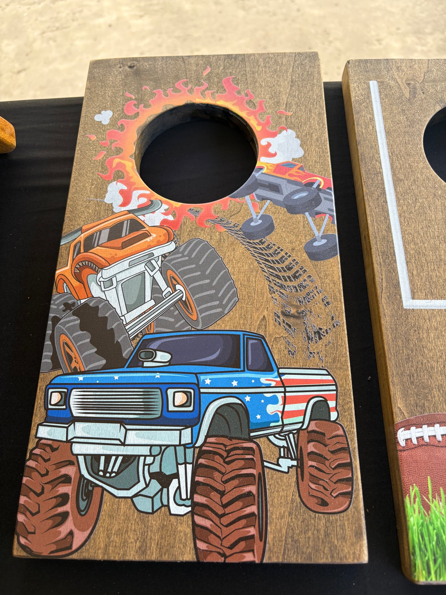 Table Top Small Custom Printed Corn Hole Game