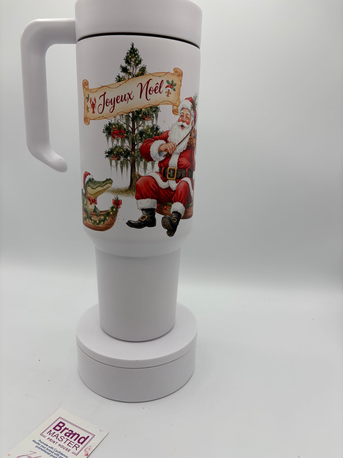 Cajun Christmas 40 oz Tumbler